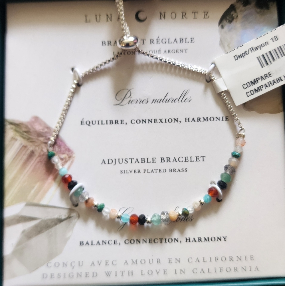 Luna Norte Silver plated Bracelet